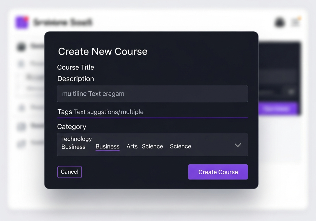 Create Course
