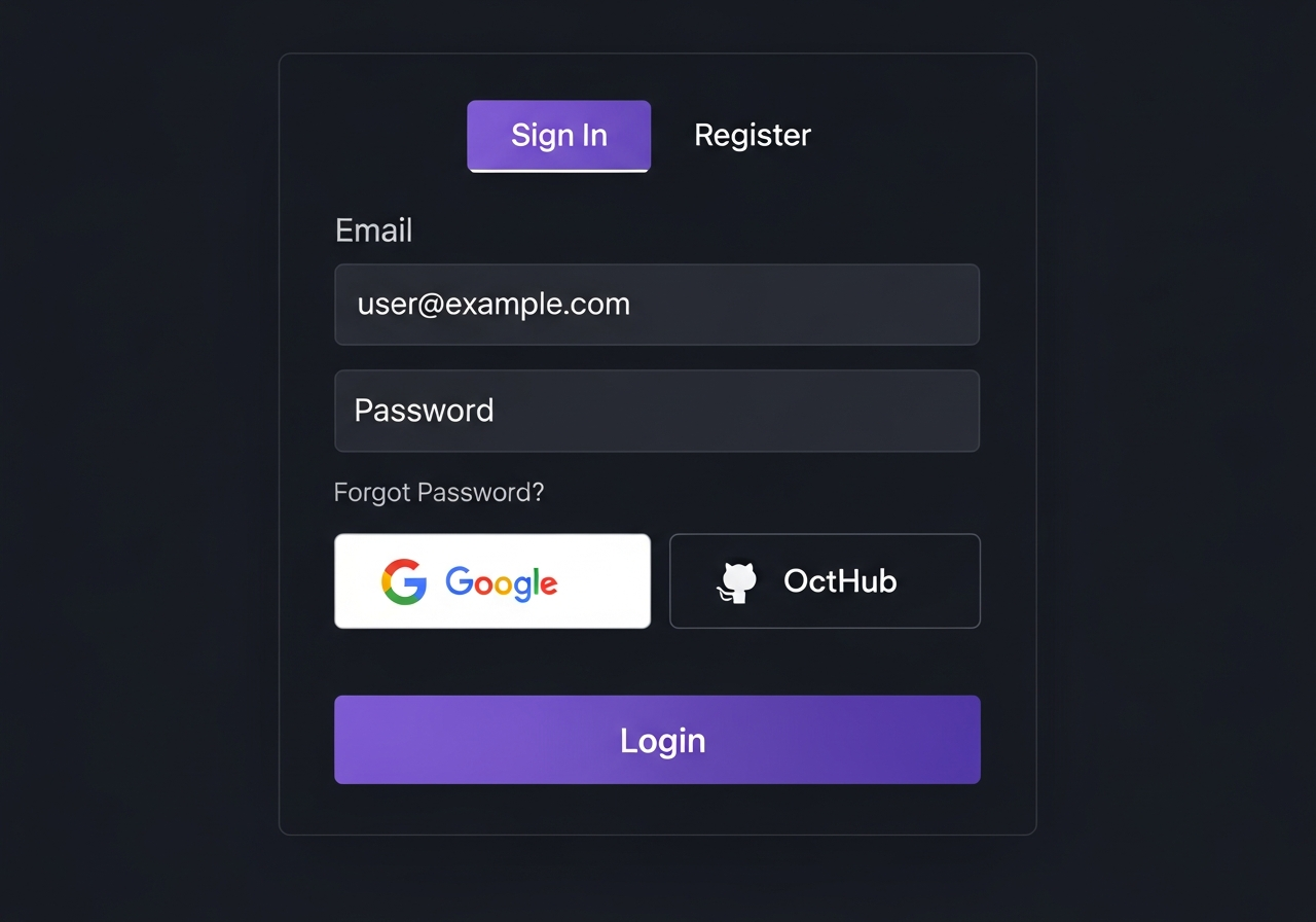 Login Modal